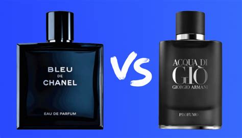 bleu chanel vs acqua di